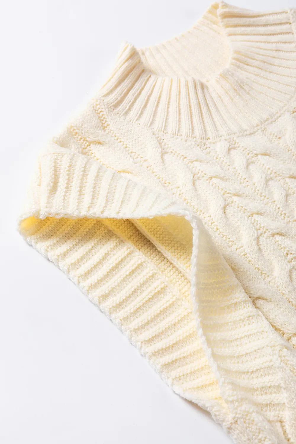 Sleeveless knit sweater autumn pullor top for women -9