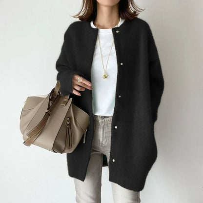 Minimalist chic cardigan for women -5