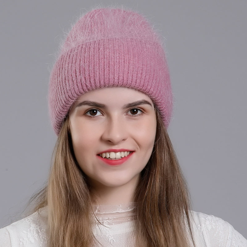 Winter knitted beanie for women | Thalia -5