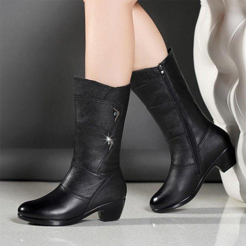 Ankle zip boots for women | Kylie -1