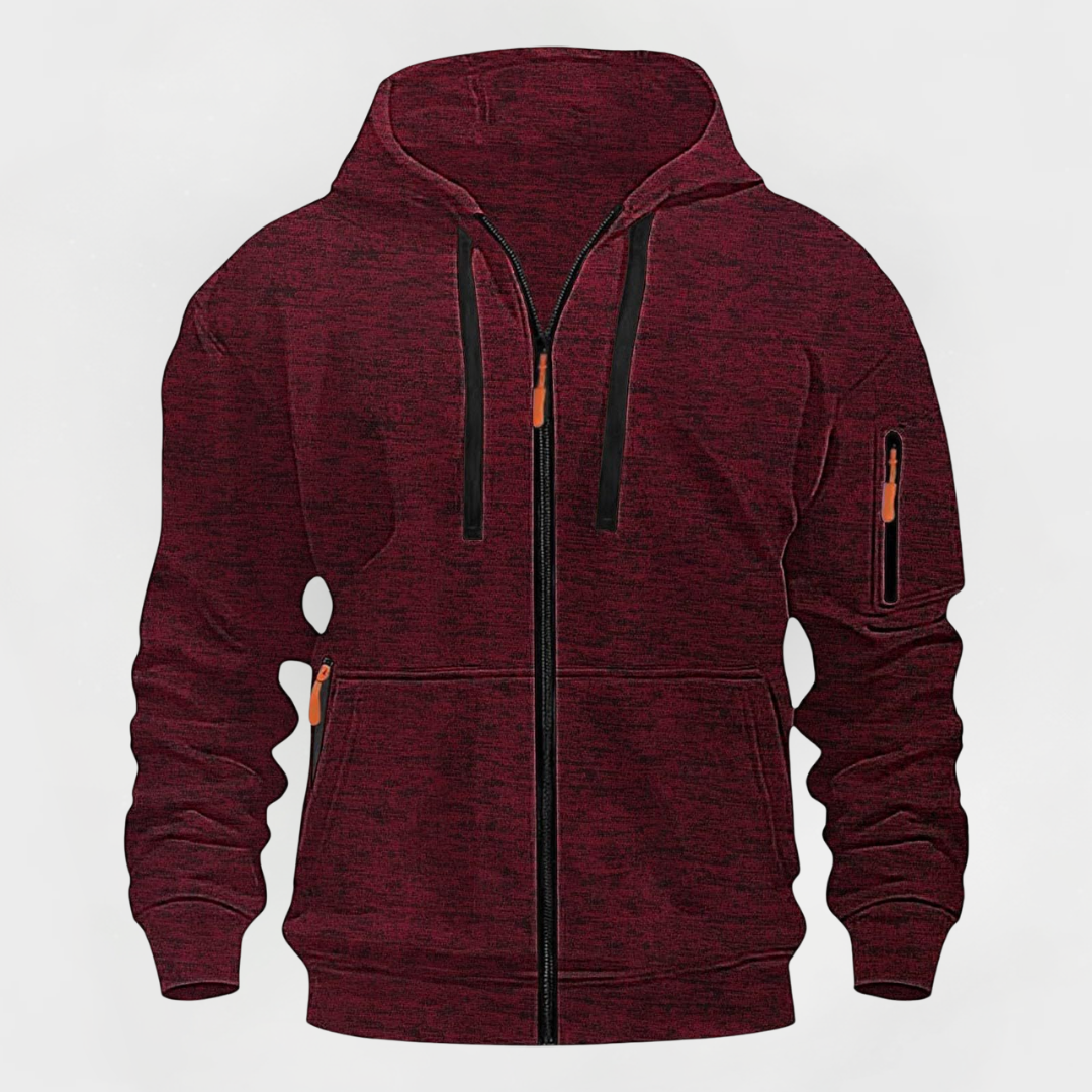 Utility everyday elegant hoodie for men | Nolan -1