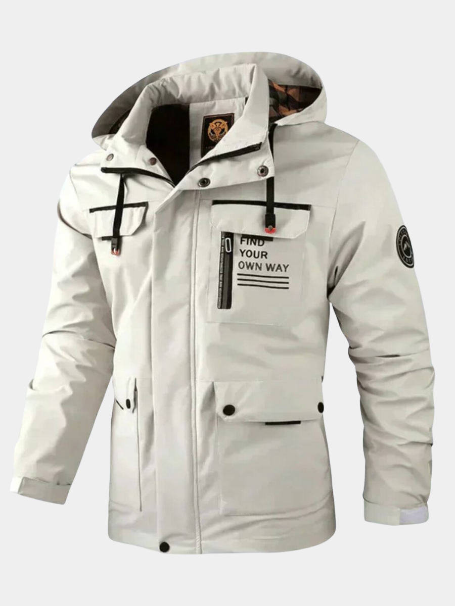 Soft lenoir jacket for men | Waterproof -1
