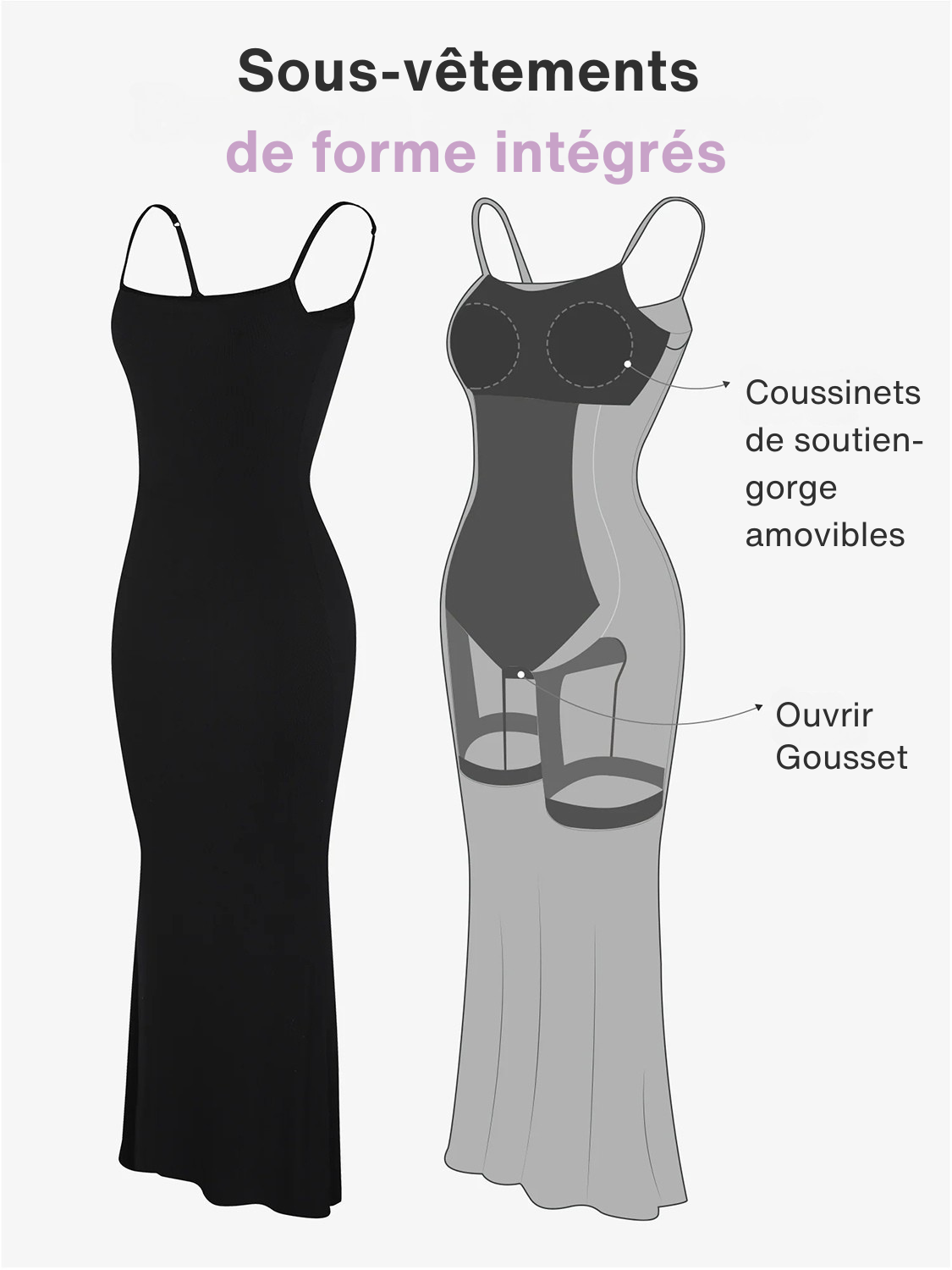 Maxi sleeveless basic bae effect dress for women -8