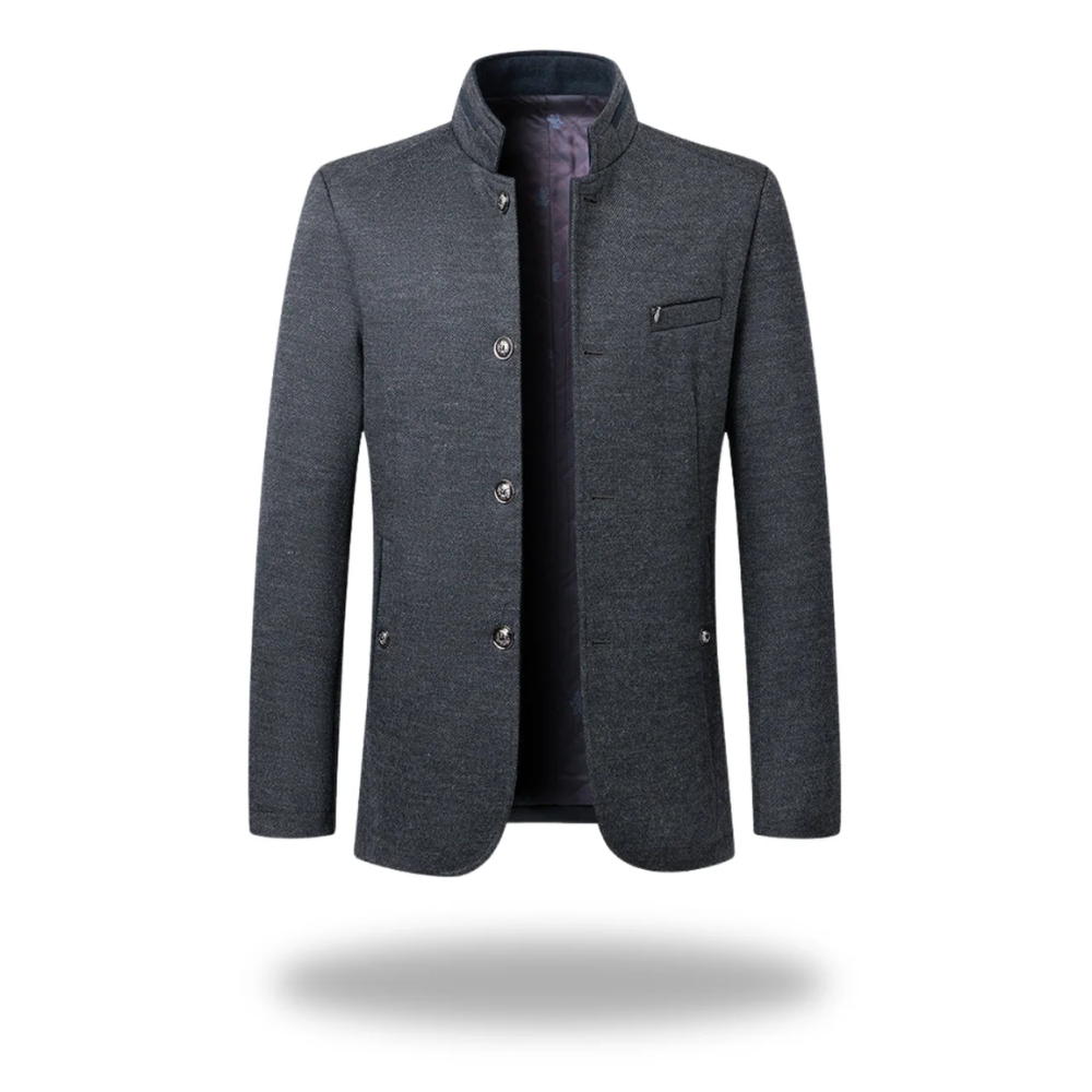 Masculine elegant structured blazer for men | Marven -4