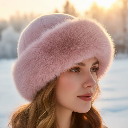Texture soft retro style beanie for women | Perrine -6