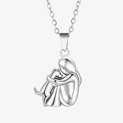Pendant chien necklace for women | Leontine -6