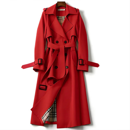 Trench elegant classic coat for women | Belted -8