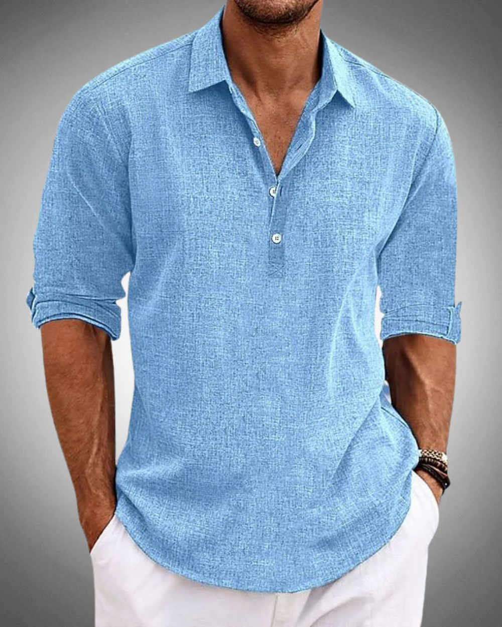 Smart classic shirt for men -2