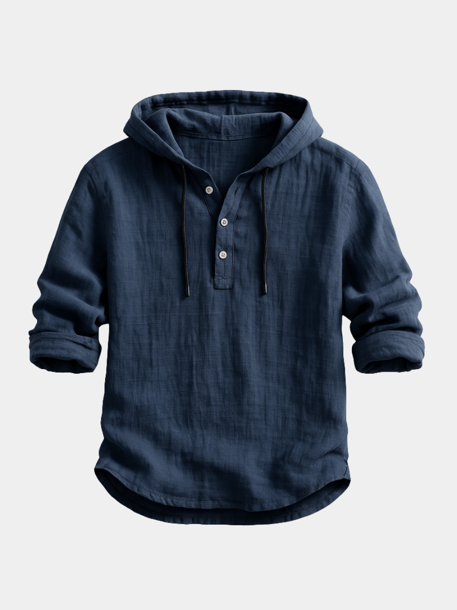 Smart hooded shirt for men -1