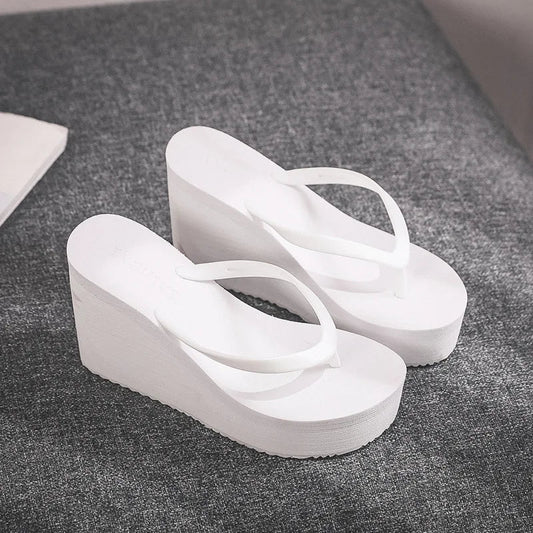 Comfortable platform slides for women | Ariane -1