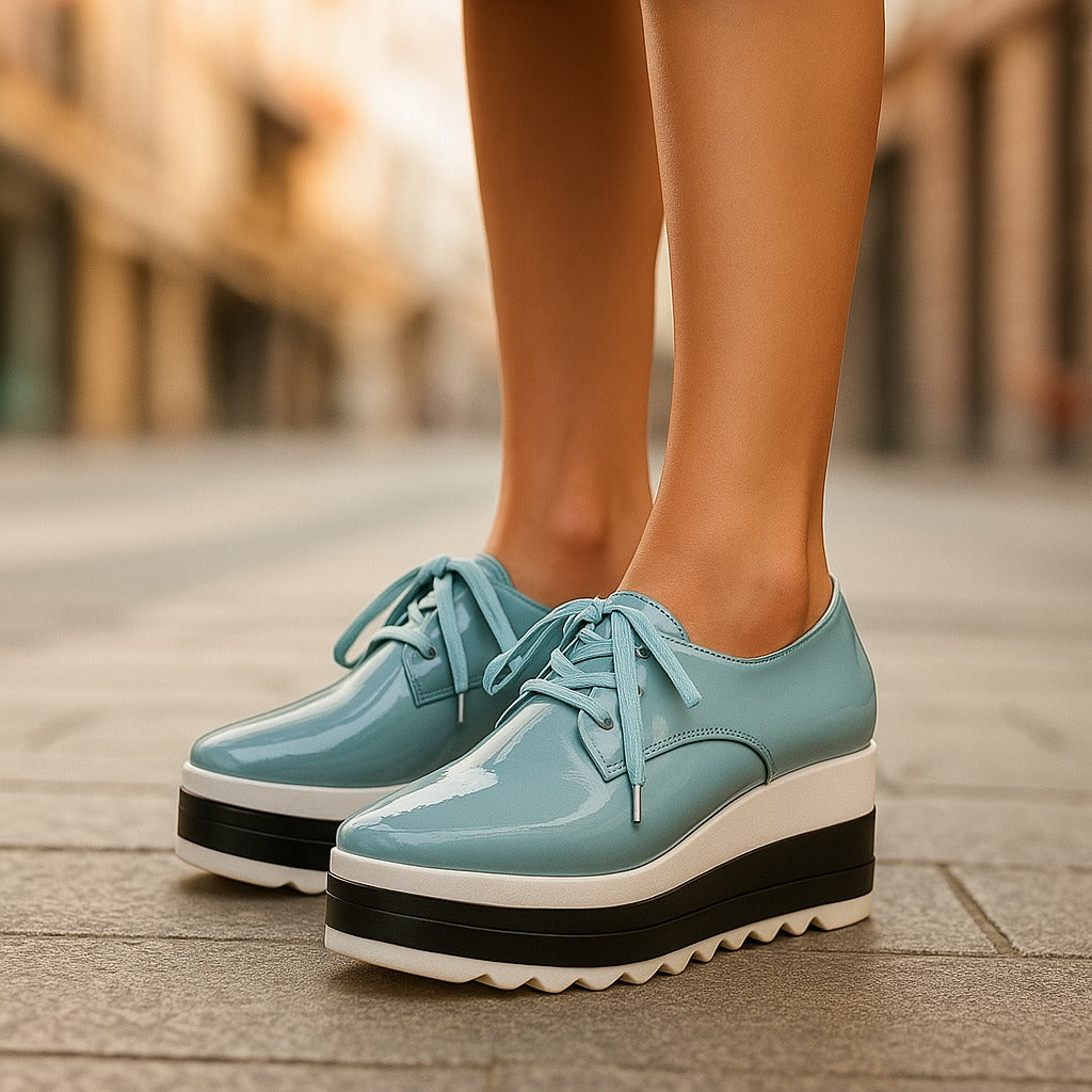 Platform elegant sneakers for women | Nareen -5