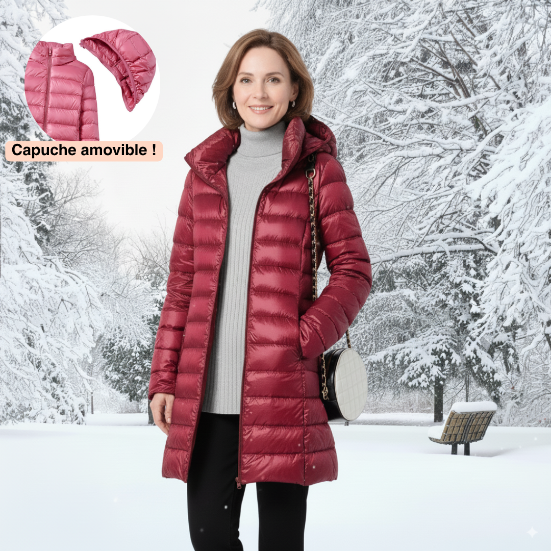 Elegant refined puffer jacket for women | Insulating -2