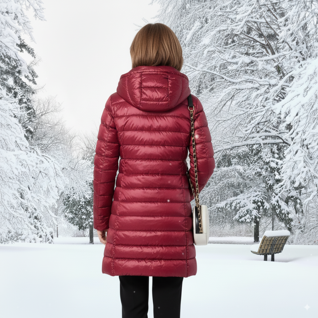 Elegant refined puffer jacket for women | Insulating -3