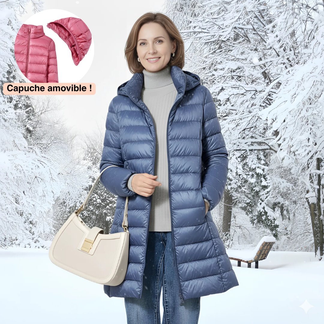 Elegant refined puffer jacket for women | Insulating -5