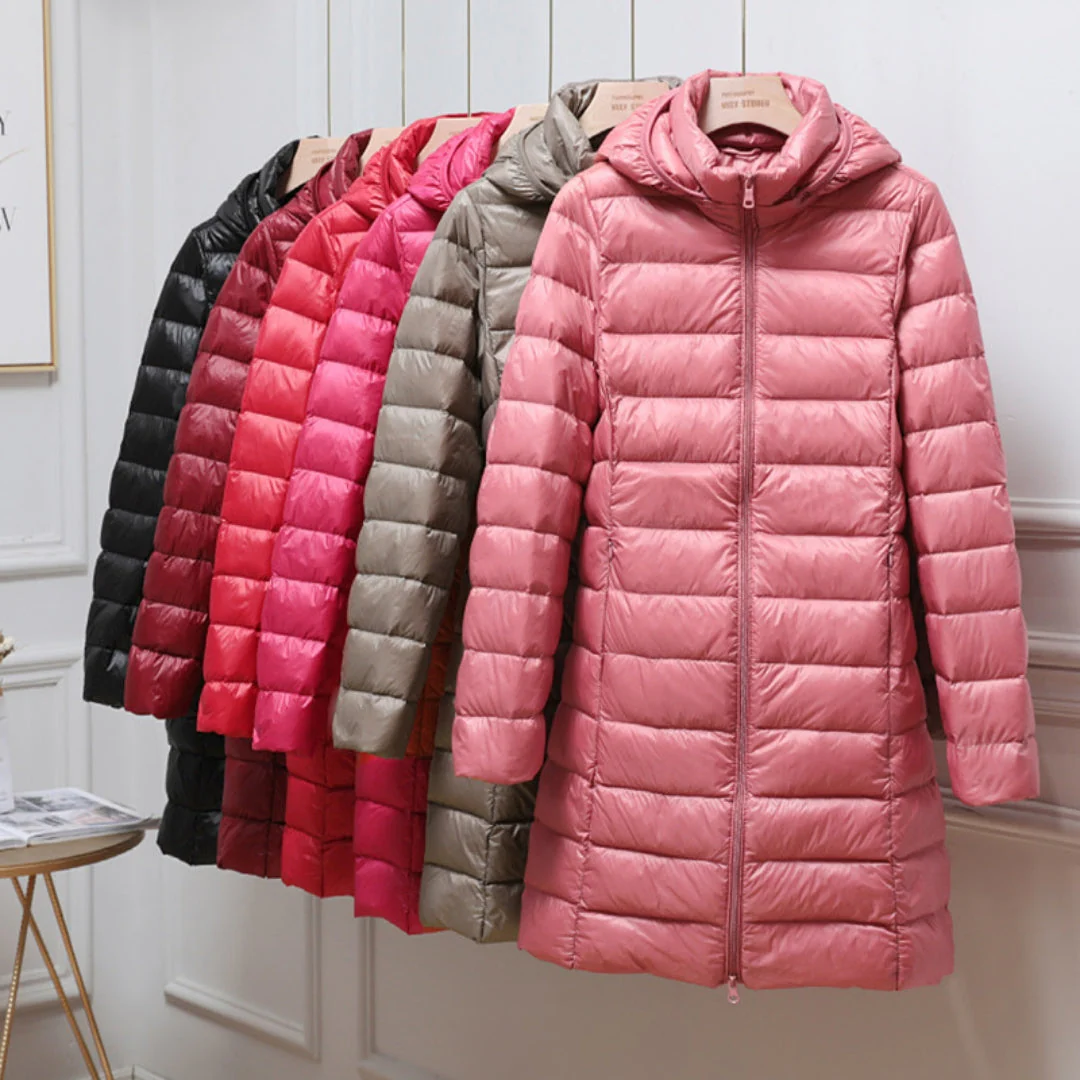 Elegant refined puffer jacket for women | Insulating -1