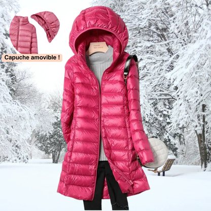Elegant refined puffer jacket for women | Insulating -6