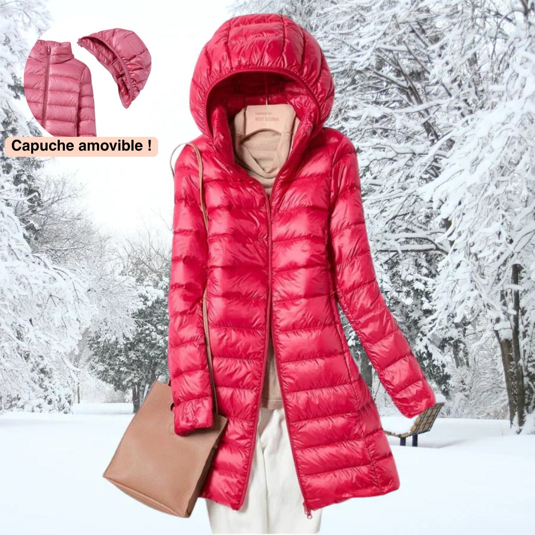 Elegant refined puffer jacket for women | Insulating -7