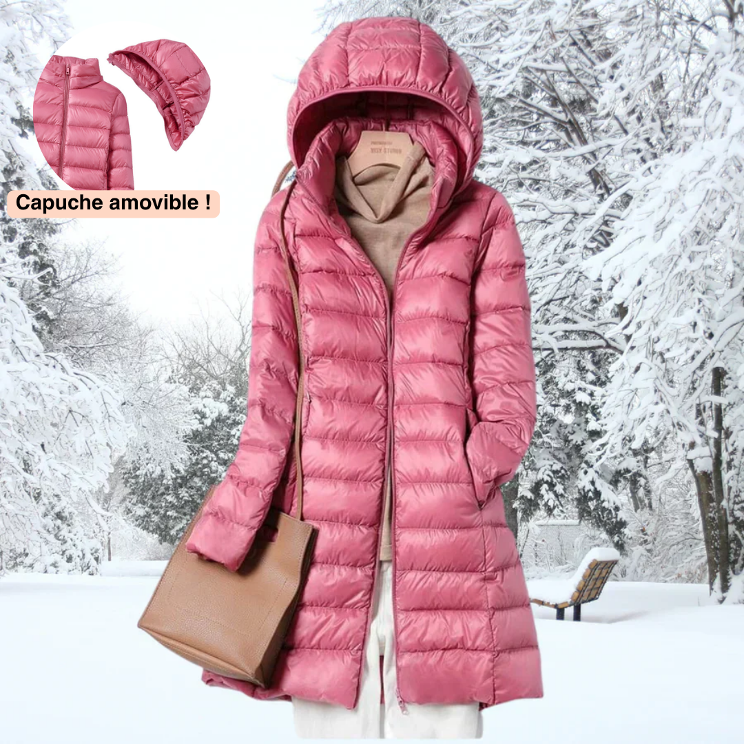 Elegant refined puffer jacket for women | Insulating -8