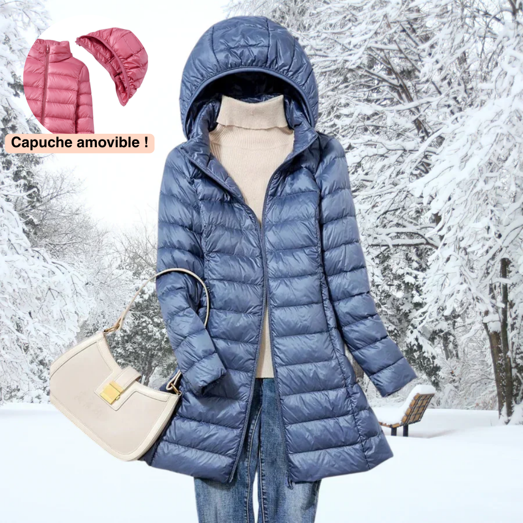 Elegant refined puffer jacket for women | Insulating -9