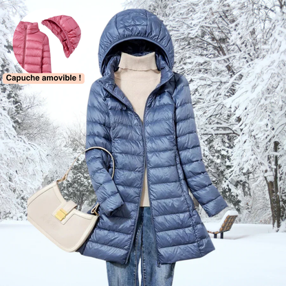 Elegant refined puffer jacket for women | Insulating -9