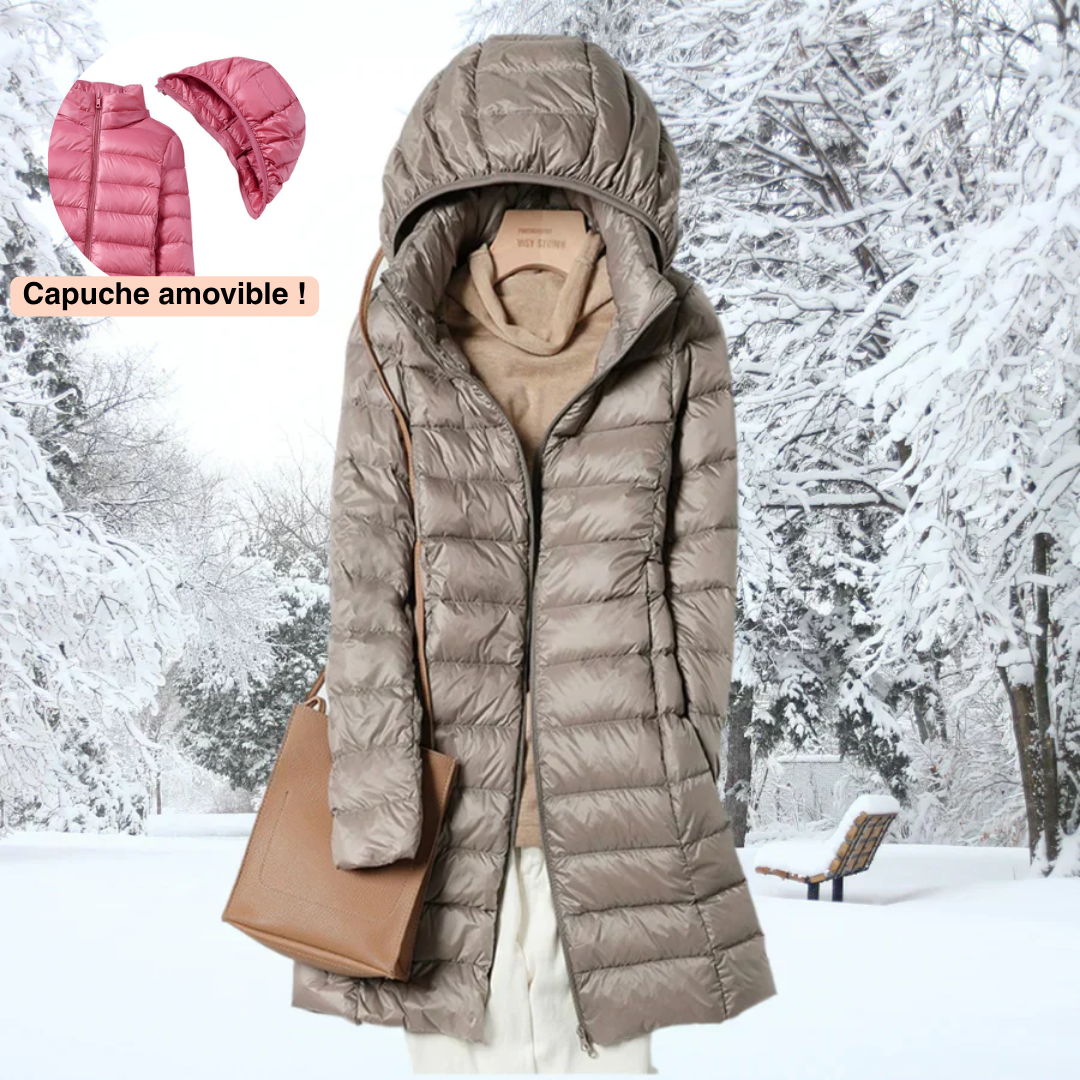 Elegant refined puffer jacket for women | Insulating -10