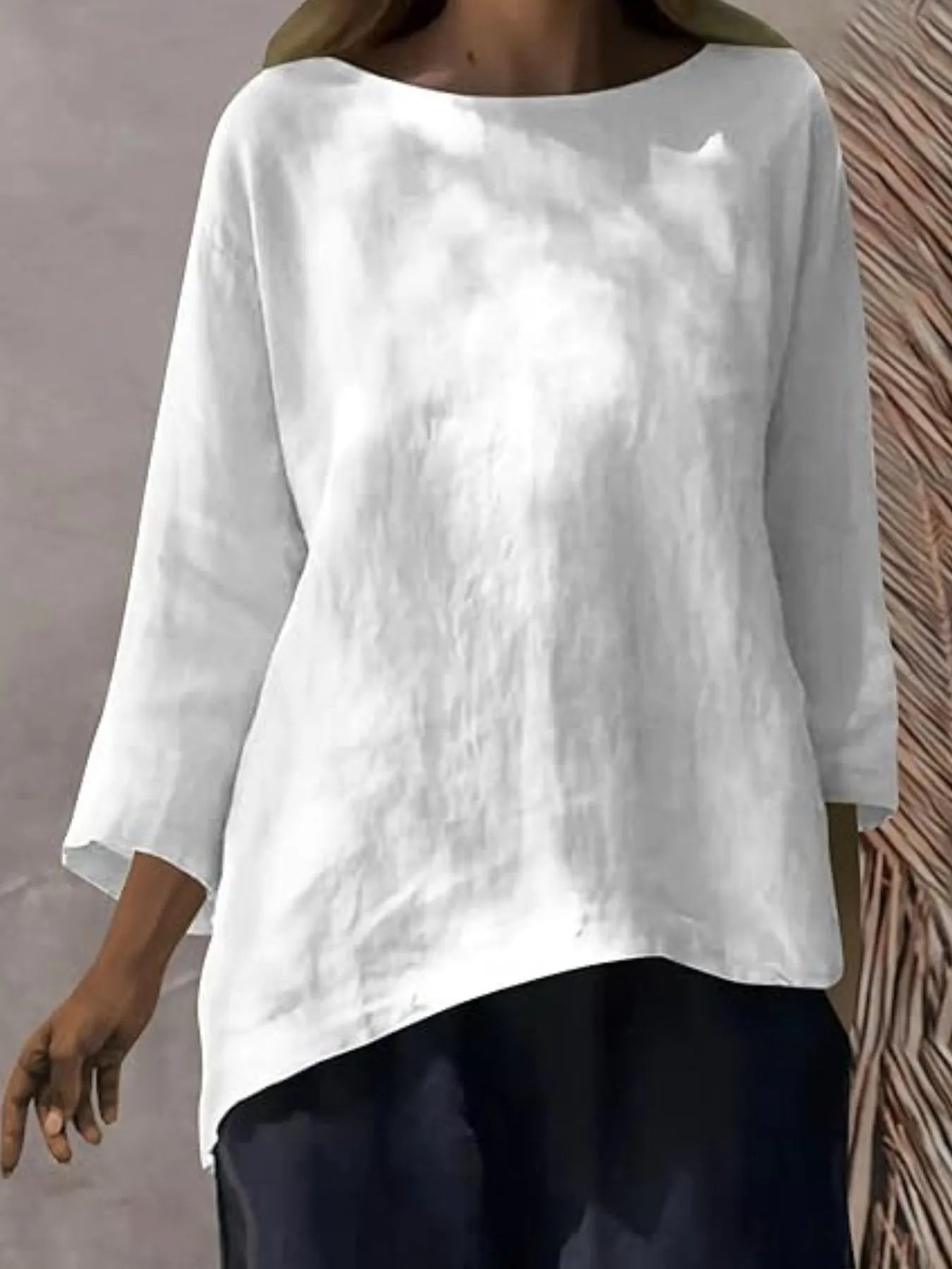 Long chic blouse for women -4