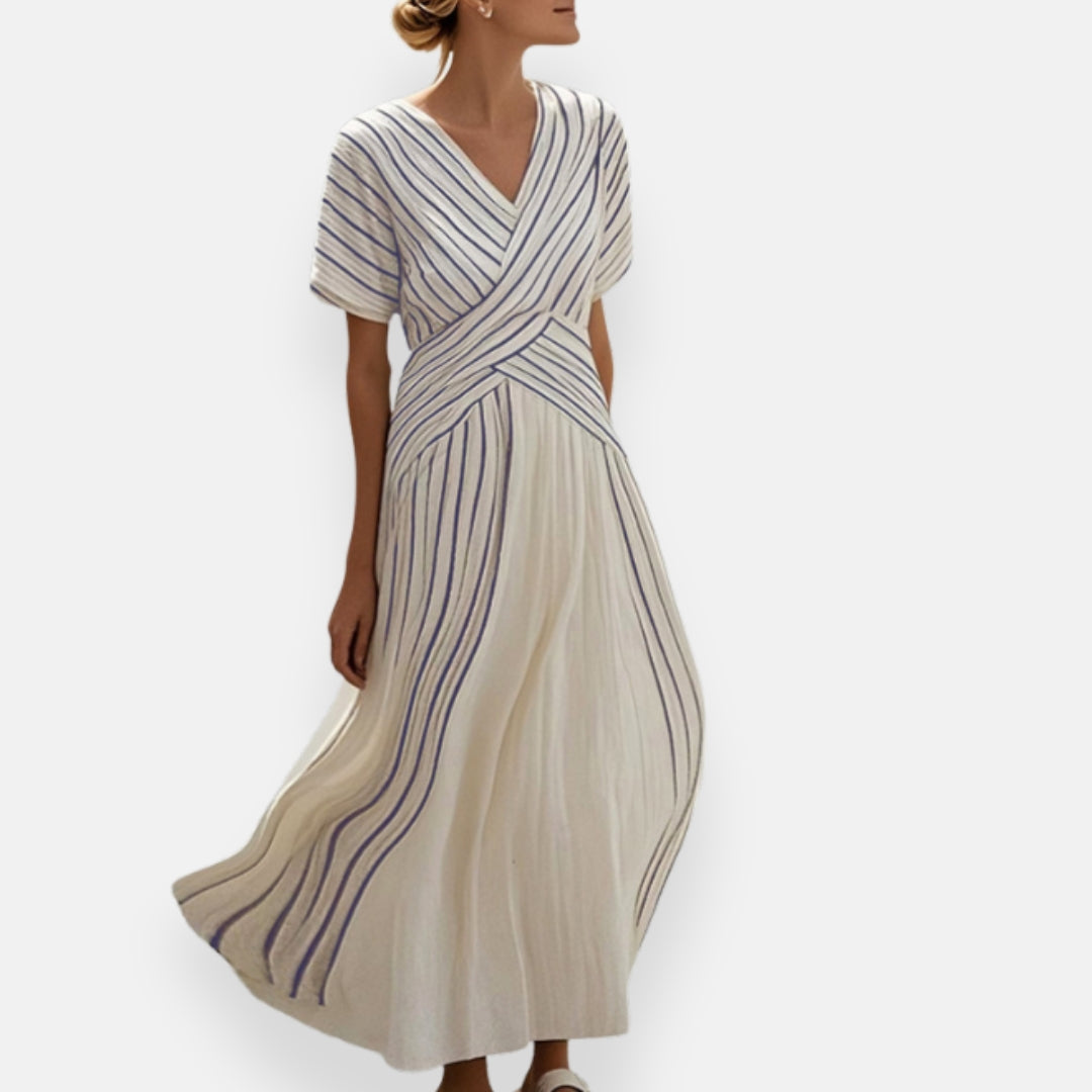 Elegant summer dress for women | Midi Elegance casual -1