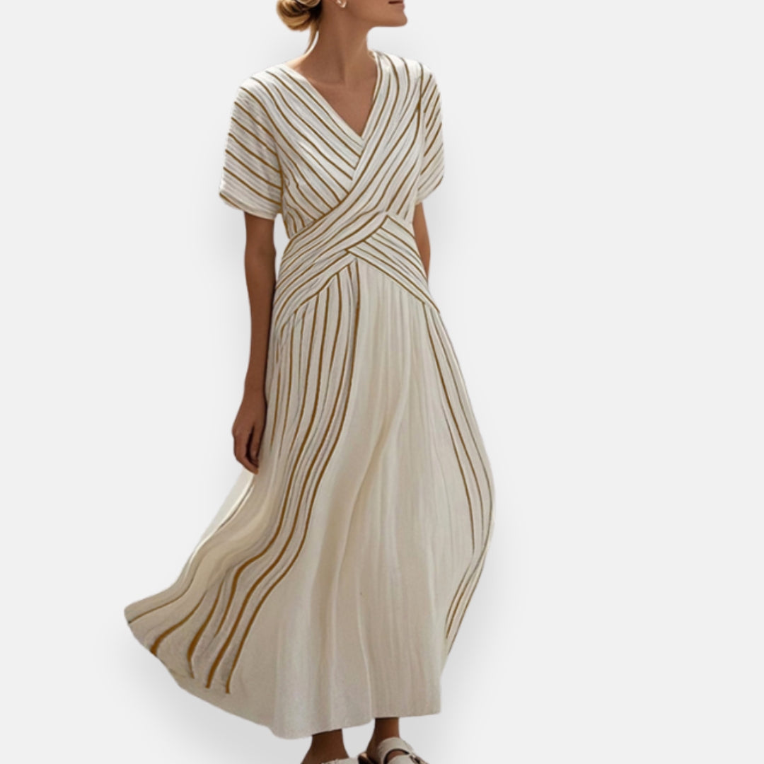 Elegant summer dress for women | Midi Elegance casual -2