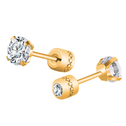 Upper classic earrings for women | Carmen -4