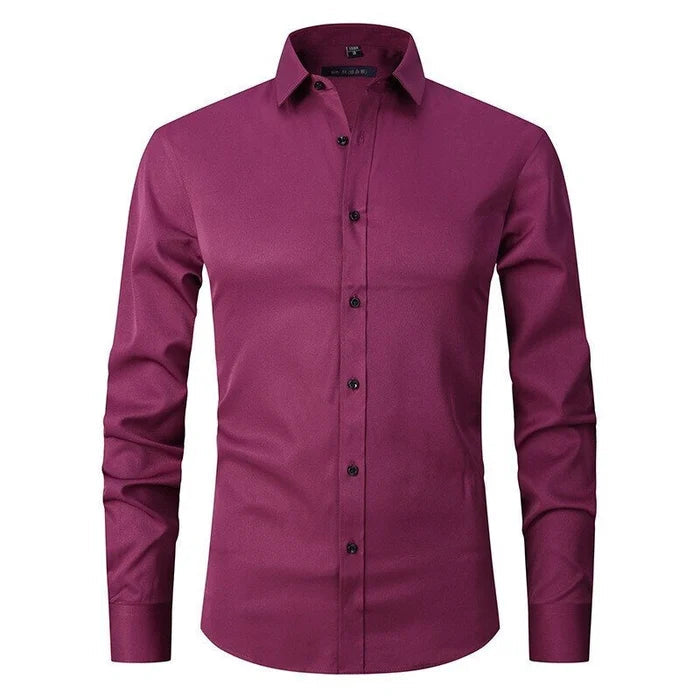 Button-up stretchy quality premium shirt for men | Liam -8