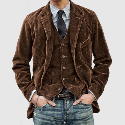 Casual chic vest jacket for men | Hudson -3