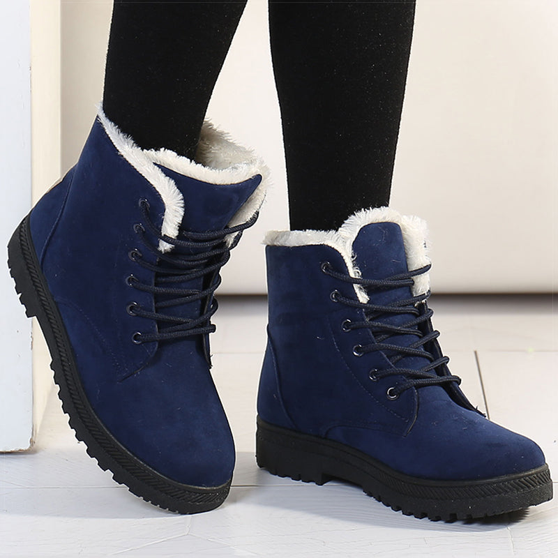 Winter ankle snow boots for women | Kaida -2