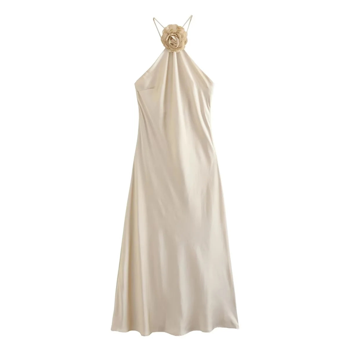 Elegant satin dress for women | Eleanor -1