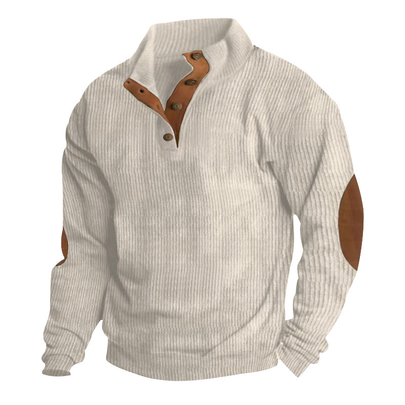 Sport trendy high collar sweater for men | Carl -1