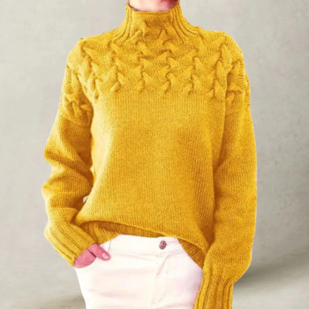 Chic warm sweater for women | Lilianne -8