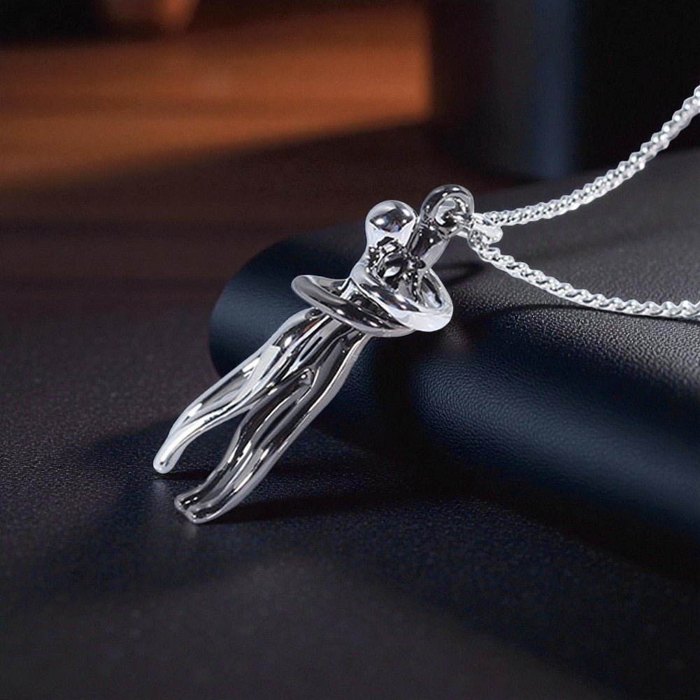 Unisex pendant symbolic necklace for women | Amelya -5