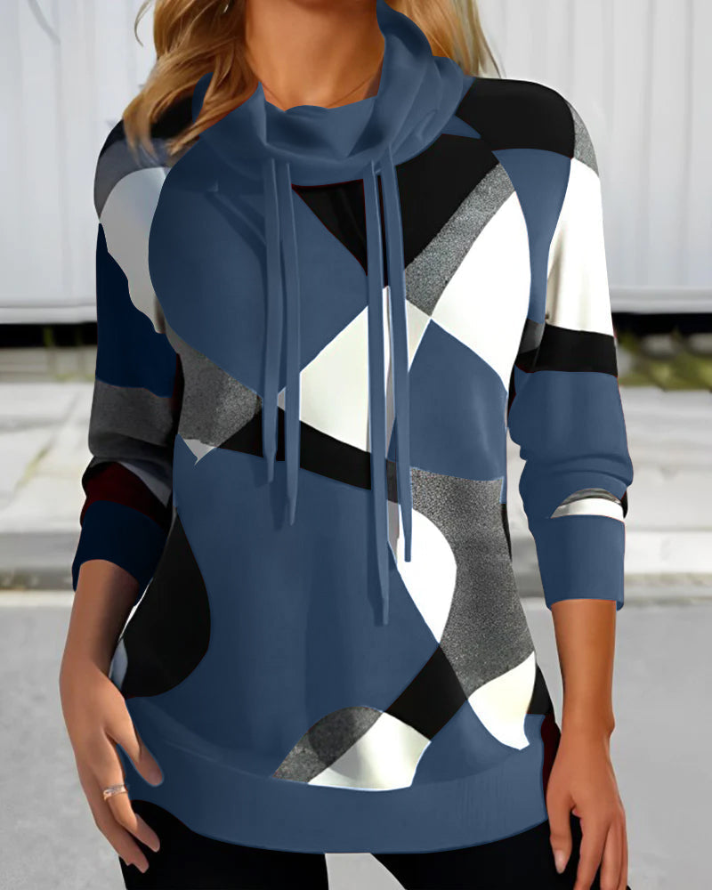 Bloc colours premium sweater for women | Clarice -1