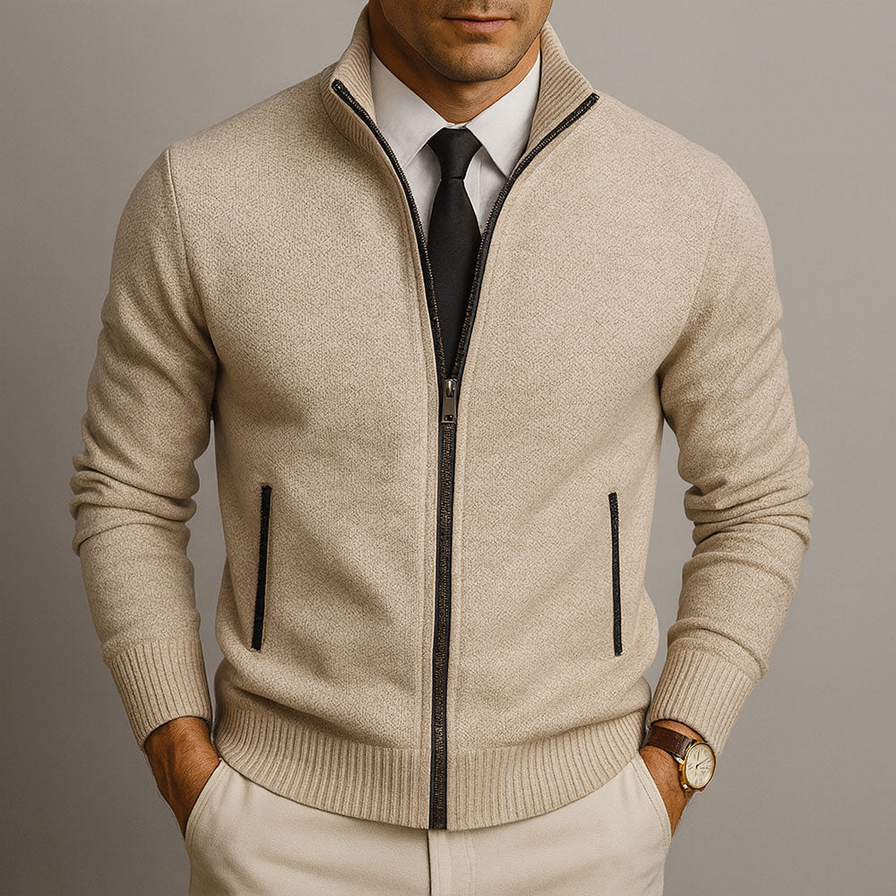 Cosy soft cardigan for men | Elegant versatile -2