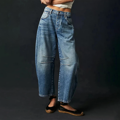 Comfort wide-leg jeans for women | Giselle -7