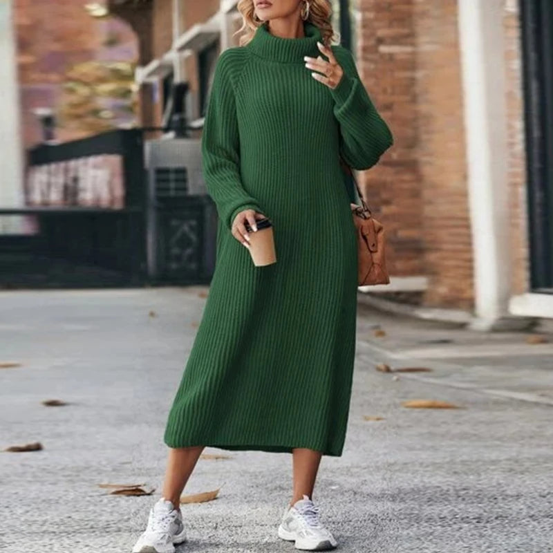 Elegant knit dress for women | Josephine -6
