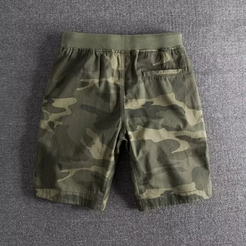 Bold camouflage athletic fit shorts for men | Orion -3