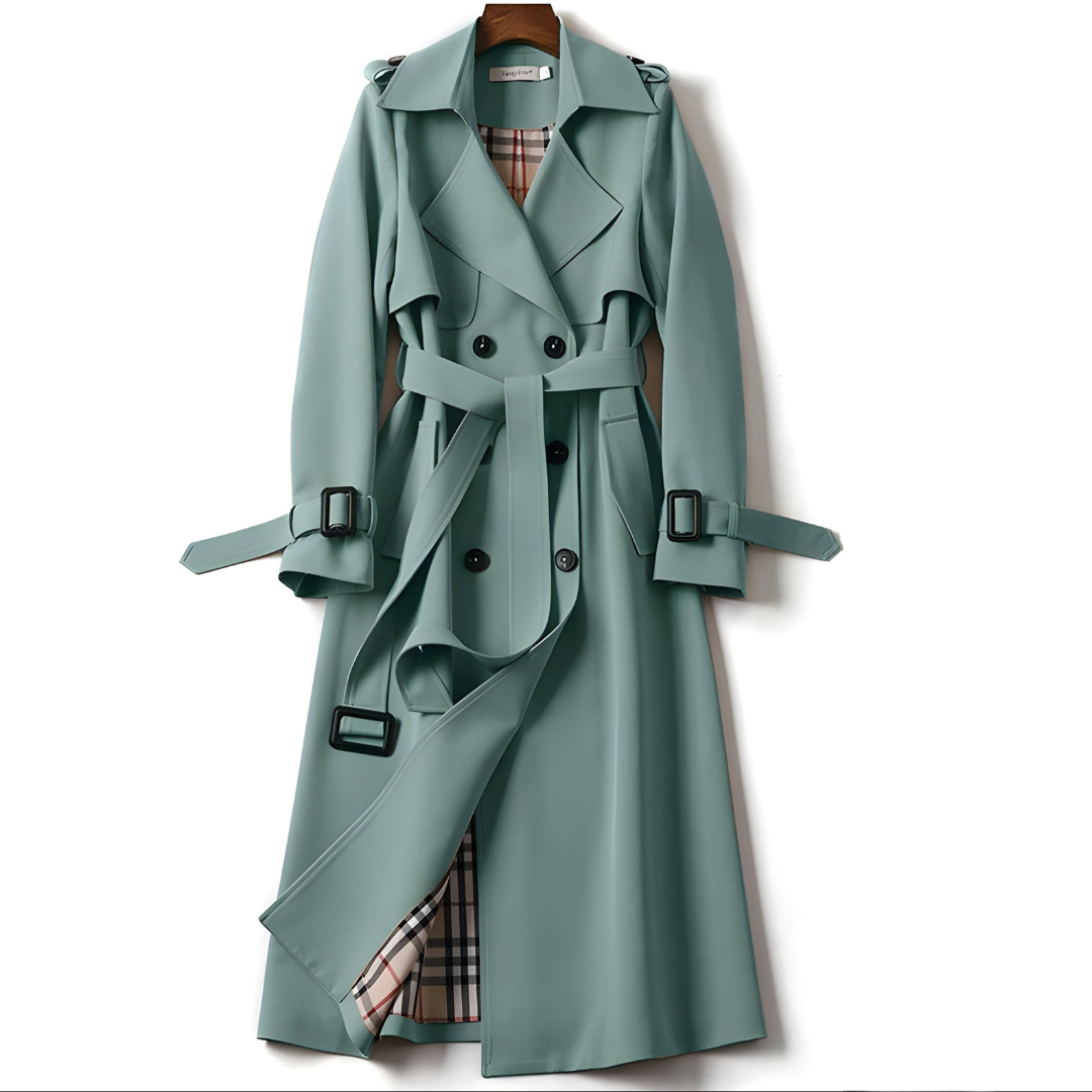 Trench elegant classic coat for women | Belted -5