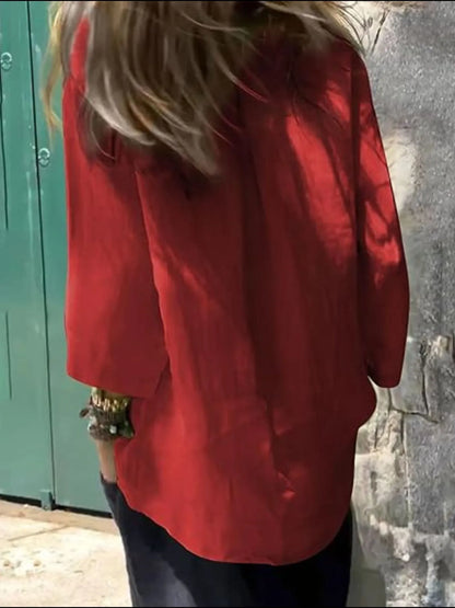 Long chic blouse for women -14