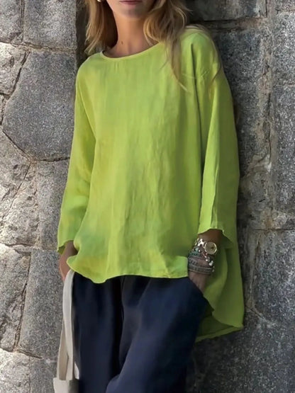 Long chic blouse for women -2