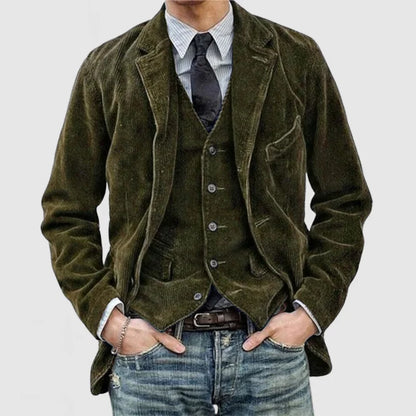Casual chic vest jacket for men | Hudson -4