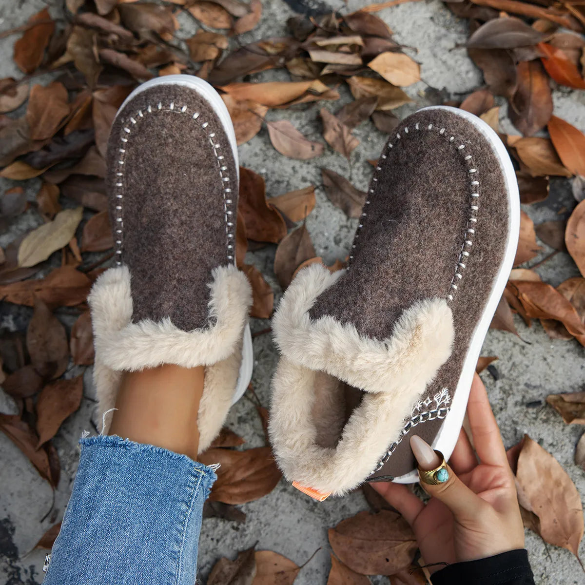 Ankle winter cosys boots for women | Lucie -2