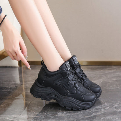 Lace-up platform sneakers for women | Vera -3