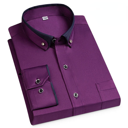 Button-up elegant shirt for men | Gideon -1