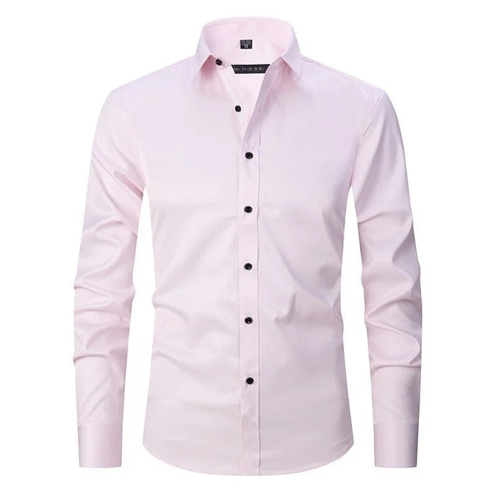 Button-up stretchy quality premium shirt for men | Liam -4