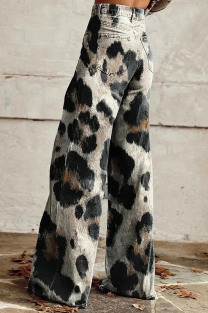Vintage high-waisted trousers for women | Elodine -2